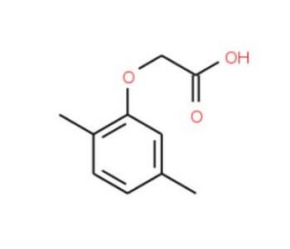 2,5-Dimethylphenoxyacetic acid (CAS 7356-41-4) - chemical structure image