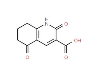 2,5-dioxo-1,2,5,6,7,8-hexahydroquinoline-3-carboxylic acid (CAS 106551-76-2) - chemical structure image