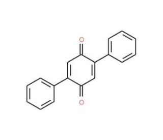 2,5-Diphenyl-p-benzoquinone (CAS 844-51-9) - chemical structure image