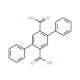 2,5-Diphenylbenzene-1,4-dicarboxylic acid (CAS 13962-92-0) - chemical structure image
