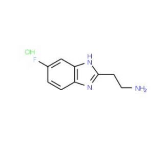 2-(5-Fluoro-1H-benzoimidazol-2-yl)-ethylaminehydrochloride - chemical structure image