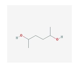 2,5-Hexanediol (CAS 2935-44-6) - chemical structure image