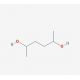 2,5-Hexanediol (CAS 2935-44-6) - chemical structure image