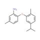 2-(5-Isopropyl-2-methylphenoxy)-5-methylaniline - chemical structure image