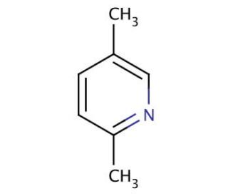 2,5-Lutidine (CAS 589-93-5) - chemical structure image