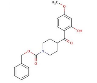 2-(5-Methoxy)phenol 4-(N-Benzyloxycarbonyl)piperidinyl Ketone - chemical structure image