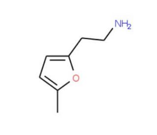 2-(5-methyl-2-furyl)ethanamine (CAS 30796-85-1) - chemical structure image