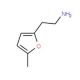 2-(5-methyl-2-furyl)ethanamine (CAS 30796-85-1) - chemical structure image