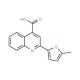 2-(5-Methyl-furan-2-yl)-quinoline-4-carboxylic acid - chemical structure image