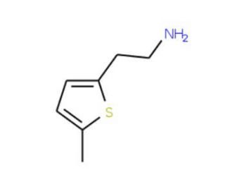 2-(5-Methyl-thiophen-2-yl)-ethylamine (CAS 30433-92-2) - chemical structure image