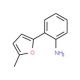 2-(5-Methylfuran-2-yl)phenylamine (CAS 400750-84-7) - chemical structure image