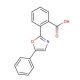 2-(5-Phenyl-2-oxazolyl)benzoic acid (CAS 23464-97-3) - chemical structure image