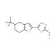 2-(5-tert-butyl-4,5,6,7-tetrahydro-1-benzothien-2-yl)-5-(chloromethyl)-1,3,4-oxadiazole - chemical structure image