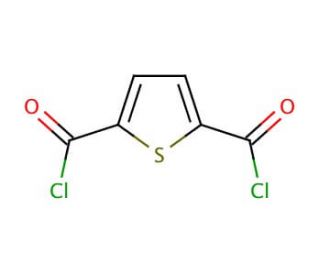 2,5-Thiophenedicarbonyl dichloride (CAS 3857-36-1) - chemical structure image