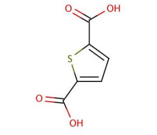 2,5-Thiophenedicarboxylic acid (CAS 4282-31-9) - chemical structure image