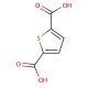 2,5-Thiophenedicarboxylic acid (CAS 4282-31-9) - chemical structure image