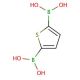 2,5-Thiophenediylbisboronic acid (CAS 26076-46-0) - chemical structure image