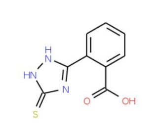 2-(5-Thioxo-4,5-dihydro-1H-1,2,4-triazol-3-yl)-benzoic acid - chemical structure image