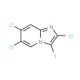 2,6,7-Trichloro-3-iodo-imidazo[1,2-a]pyridine (CAS 194228-60-9) - chemical structure image