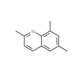 2,6,8-Trimethylquinoline (CAS 2243-90-5) - chemical structure image