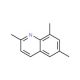 2,6,8-Trimethylquinoline (CAS 2243-90-5) - chemical structure image