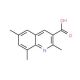 2,6,8-Trimethylquinoline-3-carboxylic acid (CAS 876721-02-7) - chemical structure image