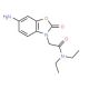 2-(6-Amino-2-oxo-benzooxazol-3-yl)-N,N-diethyl-acetamide - chemical structure image