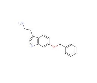 2-(6-Benzyloxyindolyl)ethylamine Hemisulfate (CAS 31677-74-4) - chemical structure image