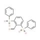 2,6-Bis(benzenesulfonyl)benzaldehyde - chemical structure image