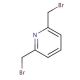 2,6-Bis(bromomethyl)pyridine (CAS 7703-74-4) - chemical structure image