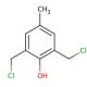 2,6-Bis(chloromethyl)-4-methylphenol (CAS 5862-32-8) - chemical structure image