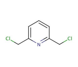 2,6-Bis(chloromethyl)pyridine (CAS 3099-28-3) - chemical structure image