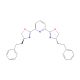 2,6-Bis((S)-4,5-dihydro-4-phenethyloxazol-2-yl)pyridine (CAS 1012042-02-2) - chemical structure image