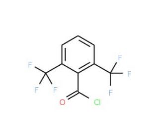 2,6-Bis(trifluoromethyl)benzoyl chloride (CAS 53130-44-2) - chemical structure image