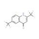 2,6-Bis(trifluoromethyl)quinolin-4-ol (CAS 35877-04-4) - chemical structure image