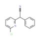 2-(6-Chloro-2-pyridinyl)-2-phenylacetonitrile (CAS 24783-42-4) - chemical structure image