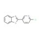 2-(6-Chloro-3-pyridinyl)-1,3-benzoxazole - chemical structure image