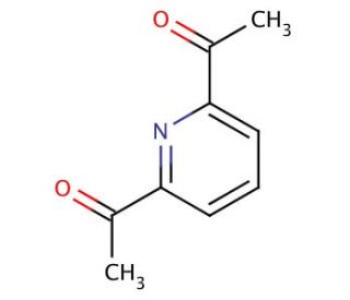 2,6-Diacetylpyridine (CAS 1129-30-2) - chemical structure image
