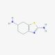 2,6-Diamino-4,5,6,7-tetrahydrobenzothiazole (CAS 104617-49-4) - chemical structure image