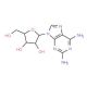 2,6-Diamino-9-(b-D-arabinofuranosyl)purine (CAS 34079-68-0) - chemical structure image