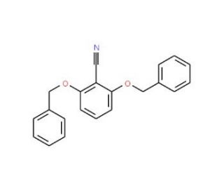 2,6-Dibenzyloxybenzonitrile (CAS 94088-47-8) - chemical structure image