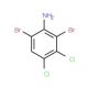 2,6-Dibromo-3,4-dichloroaniline - chemical structure image
