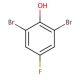 2,6-Dibromo-4-fluorophenol (CAS 344-20-7) - chemical structure image