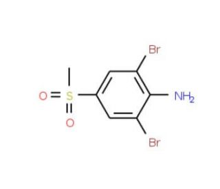 2,6-Dibromo-4-methylsulfonylaniline - chemical structure image
