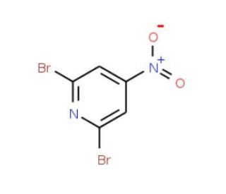 2,6-Dibromo-4-nitro-pyridine (CAS 175422-04-5) - chemical structure image