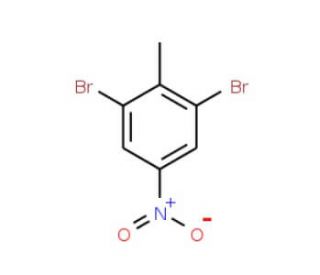 2,6-Dibromo-4-nitrotoluene (CAS 110127-07-6) - chemical structure image