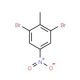 2,6-Dibromo-4-nitrotoluene (CAS 110127-07-6) - chemical structure image