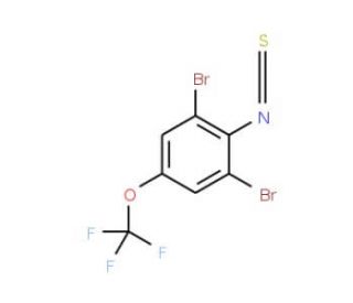 2,6-Dibromo-4-trifluoromethoxyphenyl isothiocyanate - chemical structure image