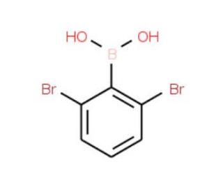 2,6-Dibromophenylboronic acid (CAS 851756-50-8) - chemical structure image