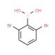 2,6-Dibromophenylboronic acid (CAS 851756-50-8) - chemical structure image